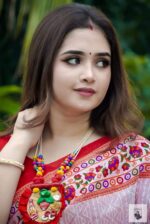 প্রিমিয়াম সিল্ক শাড়ী + ব্লাউজ পিচ (Code#SK-409) - Image 7