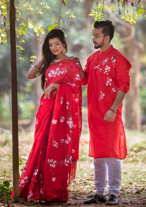 হ্যান্ড প্রিন্ট কাপল সেট HP#217