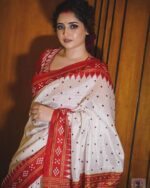 প্রিমিয়াম হাল্ফ সিল্ক শাড়ী + ব্লাউজ পিস [Code #52] - Image 2