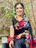 প্রিমিয়াম সিল্ক শাড়ী + ব্লাউজ পিস (Code#DP-406) - Image 6