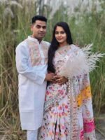 শাড়ি পাঞ্জাবি কাঁপল সেট CP#155