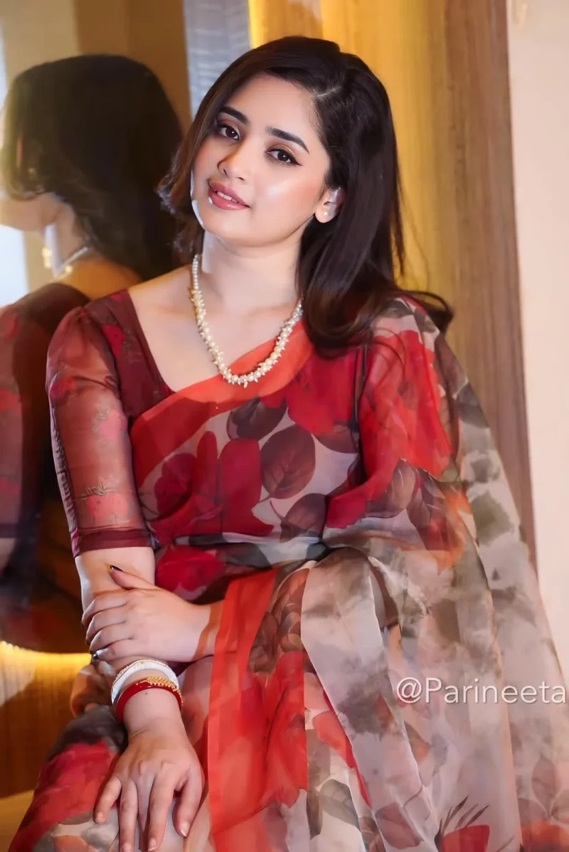প্রিমিয়াম সফট সিল্ক শাড়ি + ব্লাঊজ পিছ (Code#DP-412)