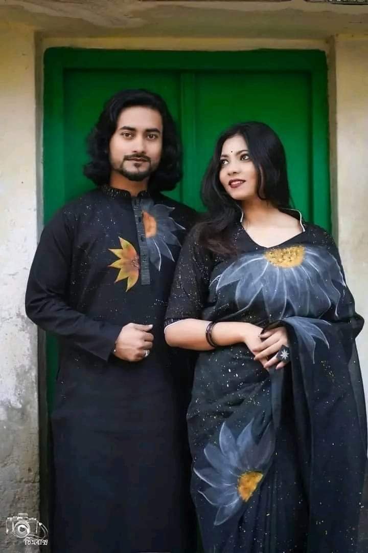 হ্যান্ড প্রিন্ট কাপল সেট HP#210