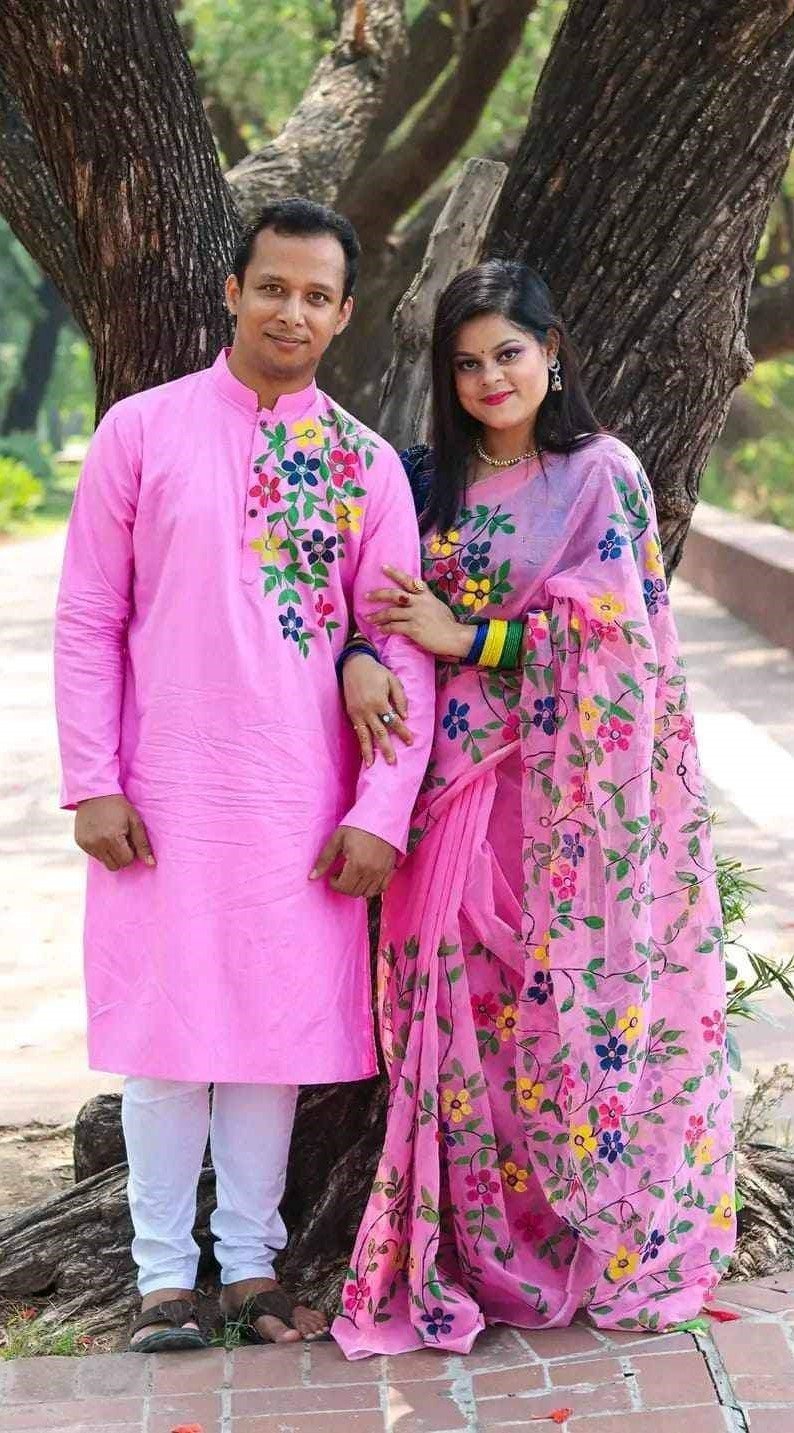 হ্যান্ড প্রিন্ট কাপল সেট HP#222