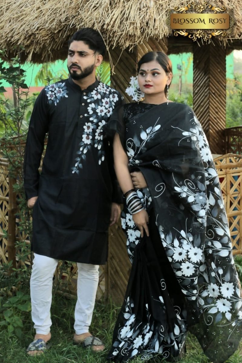 হ্যান্ড প্রিন্ট কাপল সেট HP#201