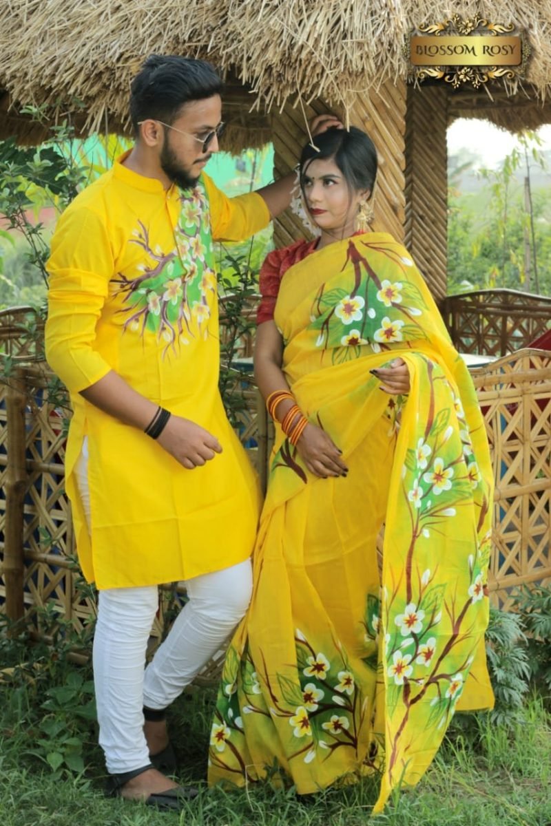 হ্যান্ড প্রিন্ট কাপল সেট HP#202