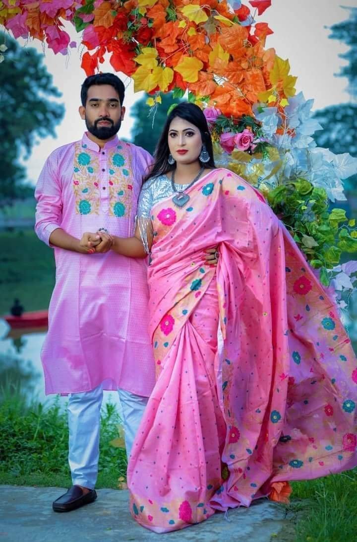 শাড়ি পাঞ্জাবি কাঁপল সেট CP#138