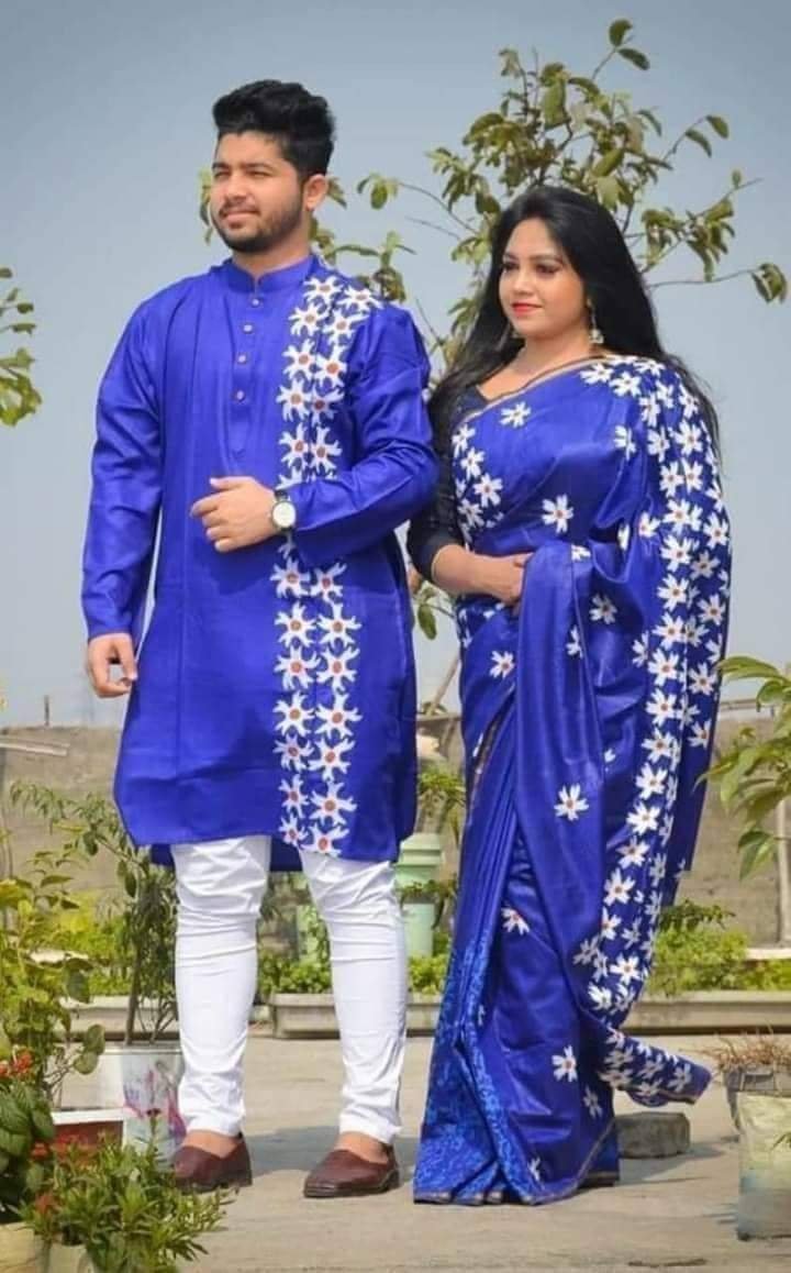 শাড়ি পাঞ্জাবি কাঁপল সেট CP#141