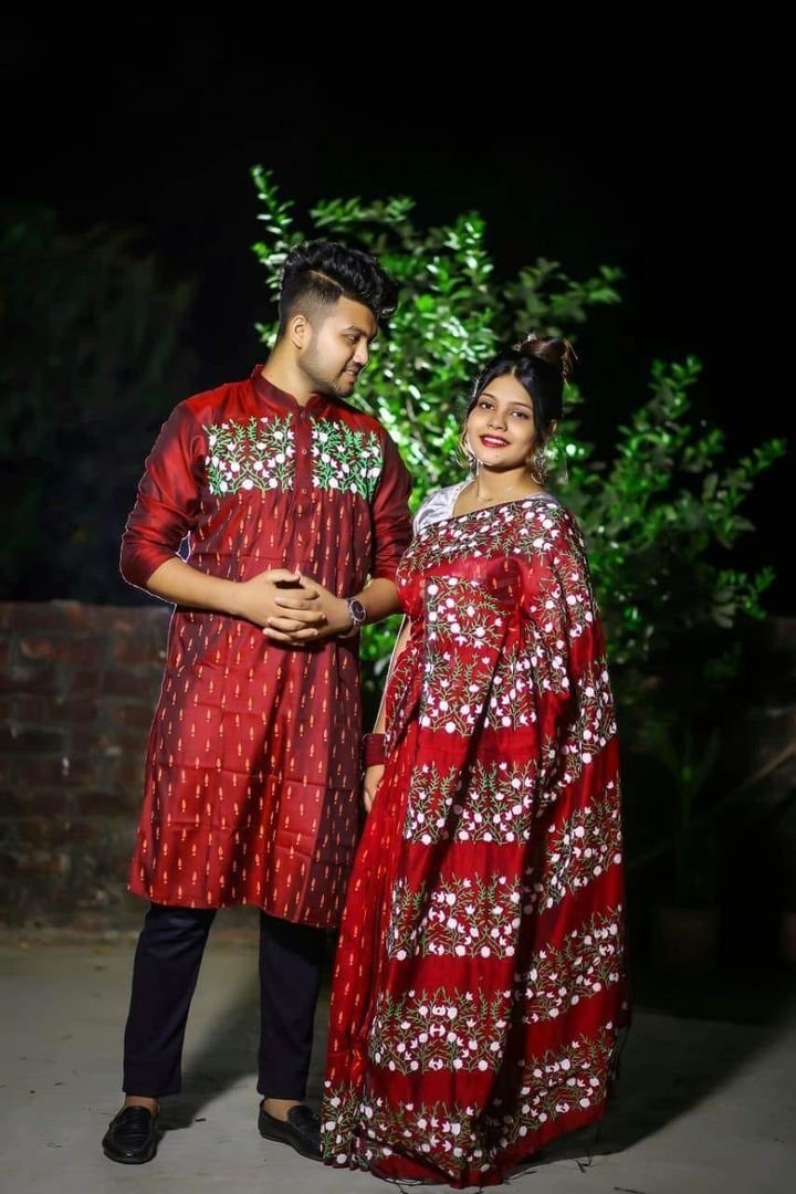 শাড়ি পাঞ্জাবি কাঁপল সেট CP#107