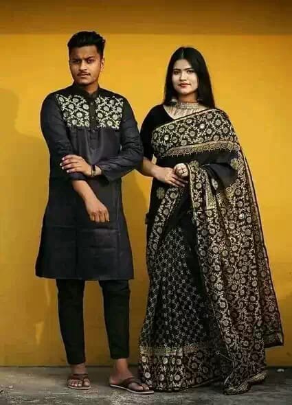 শাড়ি পাঞ্জাবি কাঁপল সেট CP#114