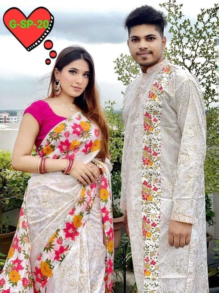 শাড়ি পাঞ্জাবি কাঁপল সেট CP#119