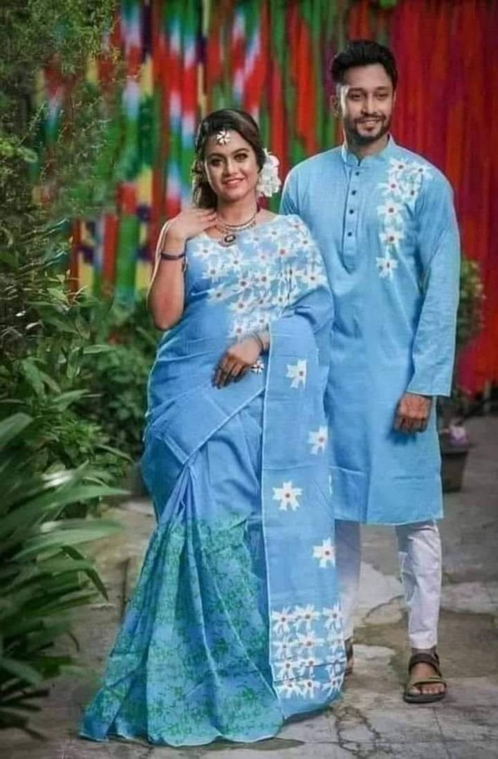শাড়ি পাঞ্জাবি কাঁপল সেট CP#120