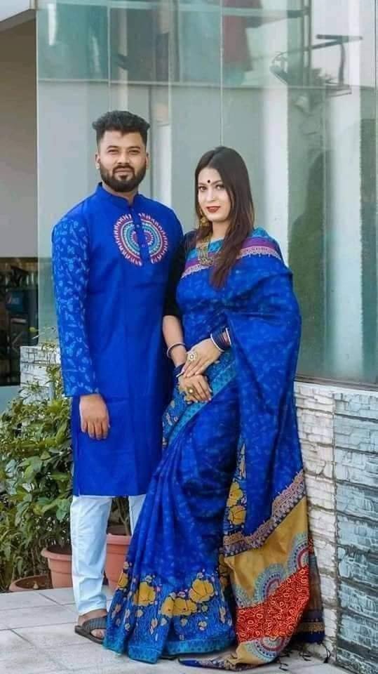 শাড়ি পাঞ্জাবি কাঁপল সেট CP#123