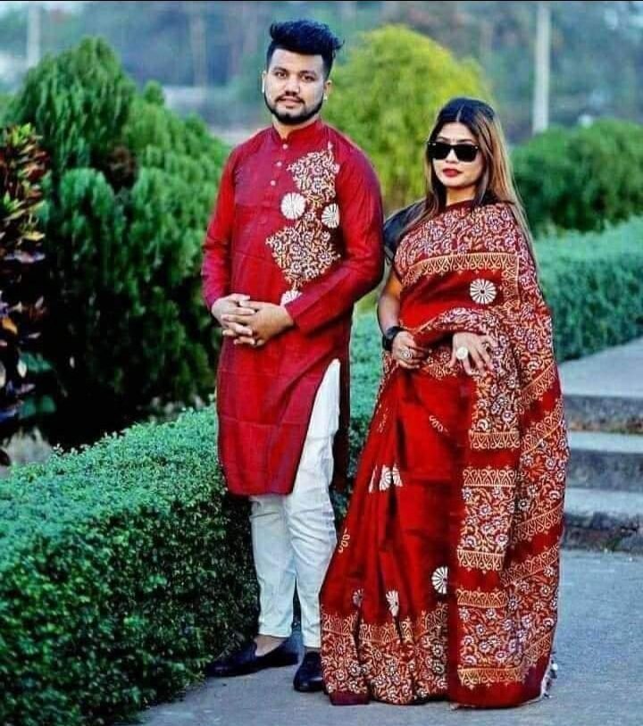শাড়ি পাঞ্জাবি কাঁপল সেট CP#126