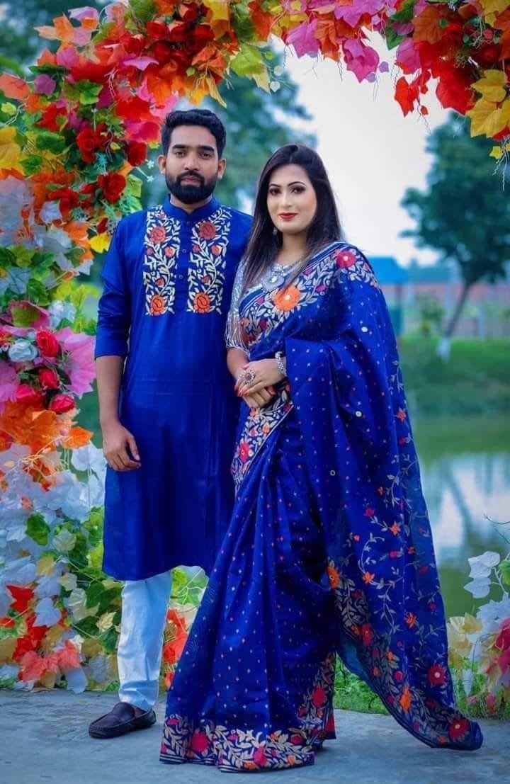 শাড়ি পাঞ্জাবি কাঁপল সেট CP#128
