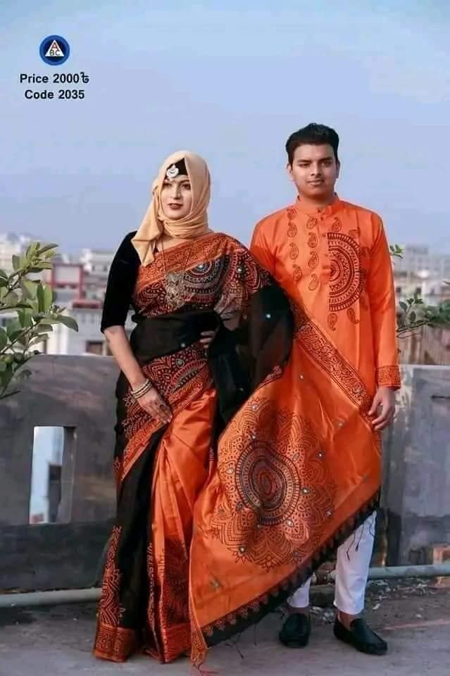 শাড়ি পাঞ্জাবি কাঁপল সেট CP#134