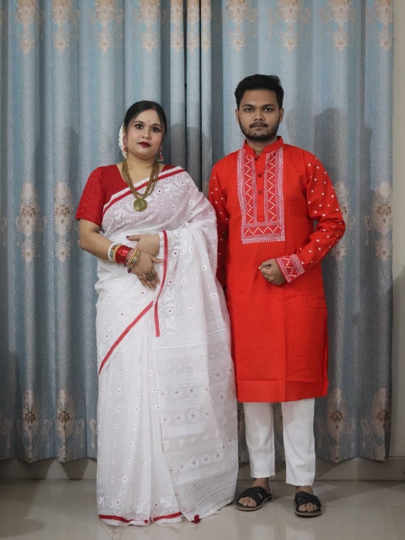 শাড়ি পাঞ্জাবি কাঁপল সেট CP#03